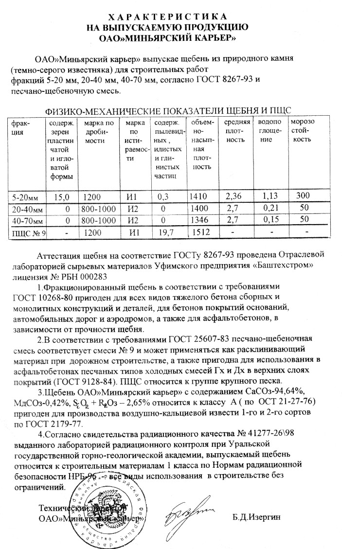 щебень из естественного камня гост 8267 93 Гост 8267-93 скачать бесплатно.
